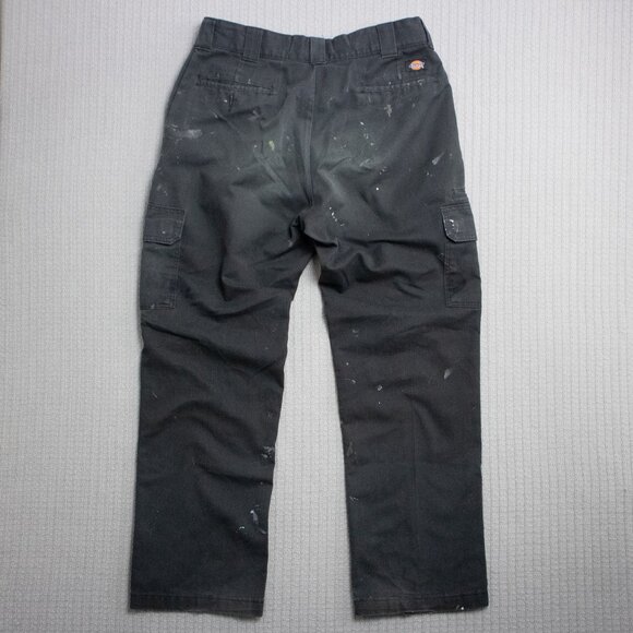 Paint splattered Dickies Regular Straight Flex Casual Pants - Picture 2 of 11